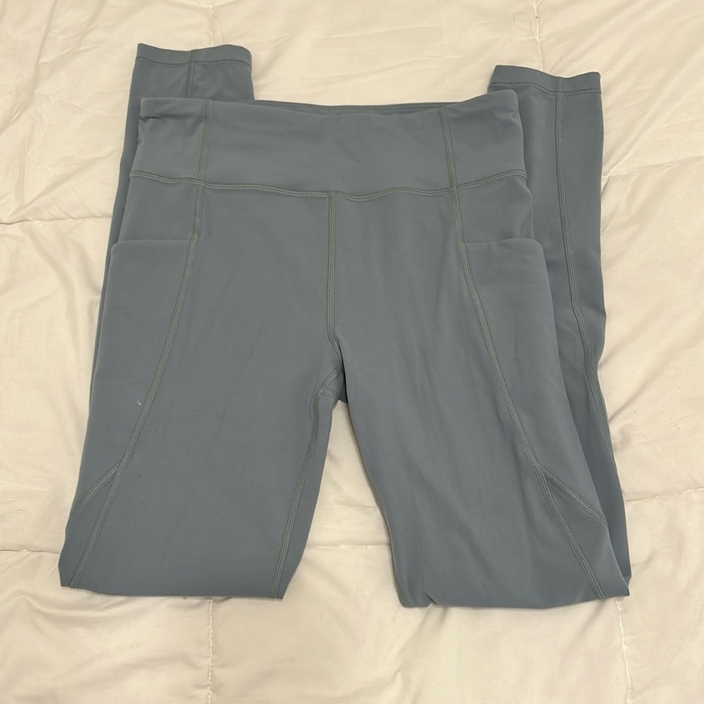 Teal Athleta Girls Leggings